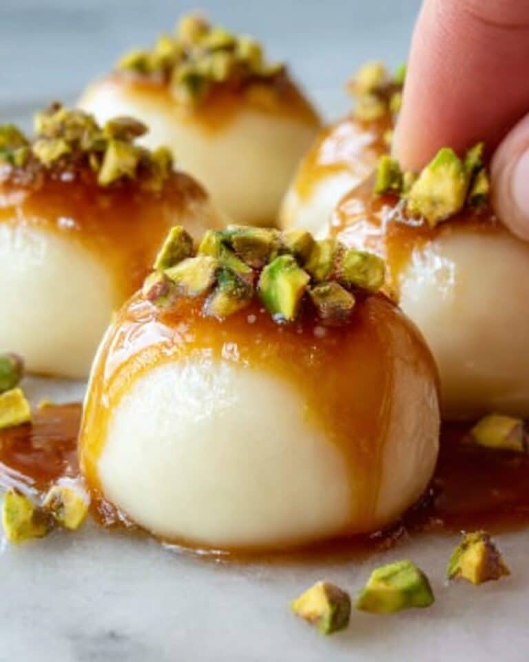 Ricotta Pistachio Honey Bites Recipe
