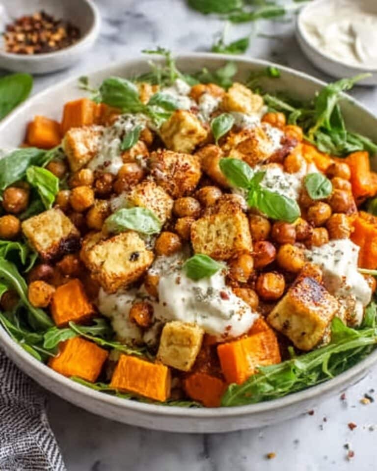 Anti-Inflammatory Glow Bowl with Tahini Yogurt Recipe