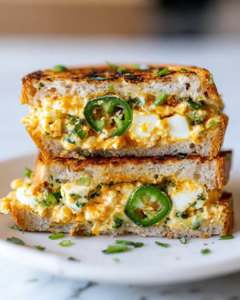 Crispy Egg Salad with Mozzarella and Sriracha Recipe