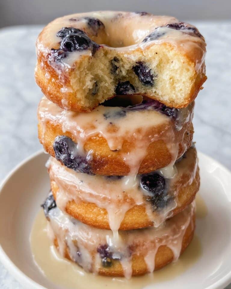Baked Blueberry Donuts Recipe