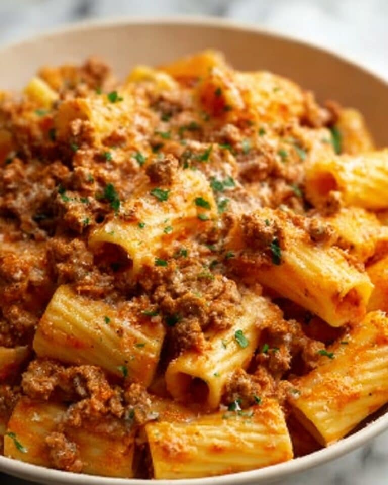 Creamy Rigatoni with Boursin Cheese Recipe