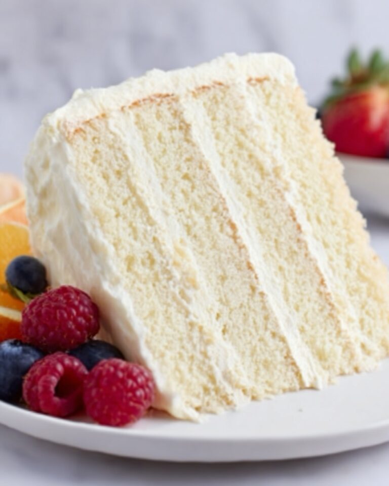 Mimosa Cake with Champagne Frosting Recipe