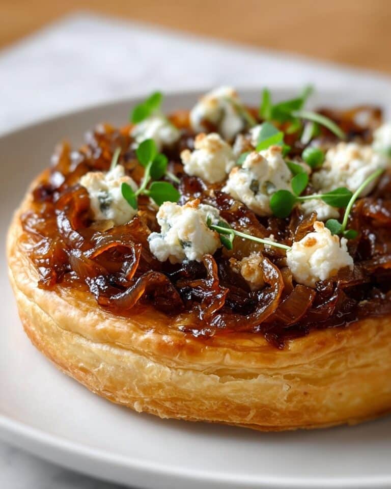 Caramelized Onion and Goat Cheese Tarts in 3 Easy Steps Recipe