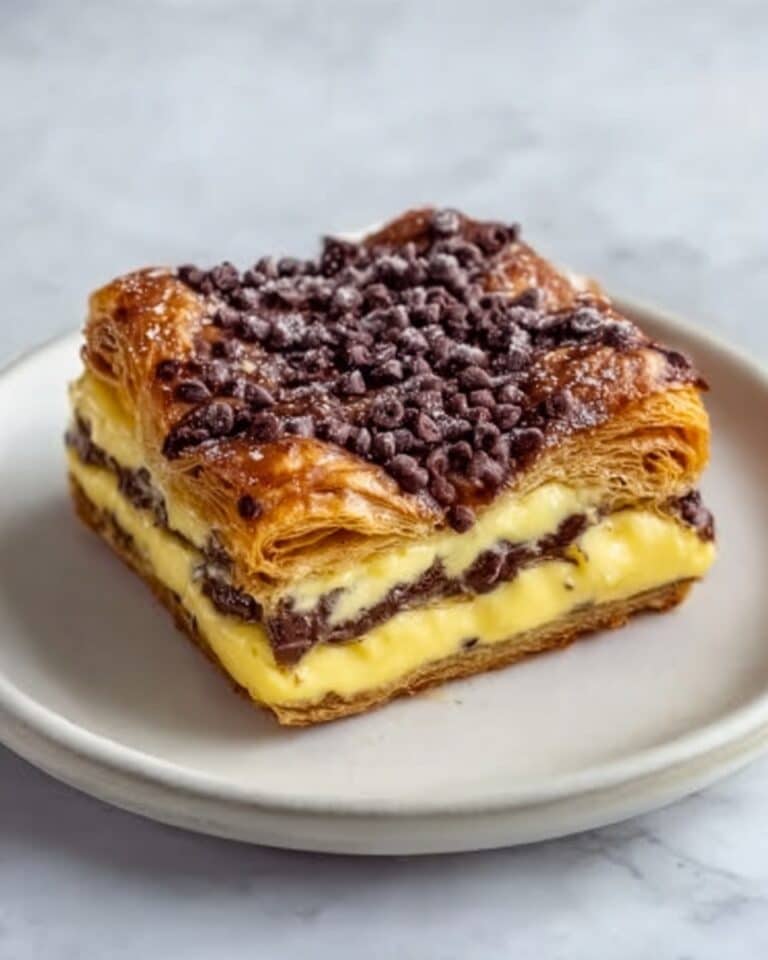 Chocolate Croissant Breakfast Bake Recipe