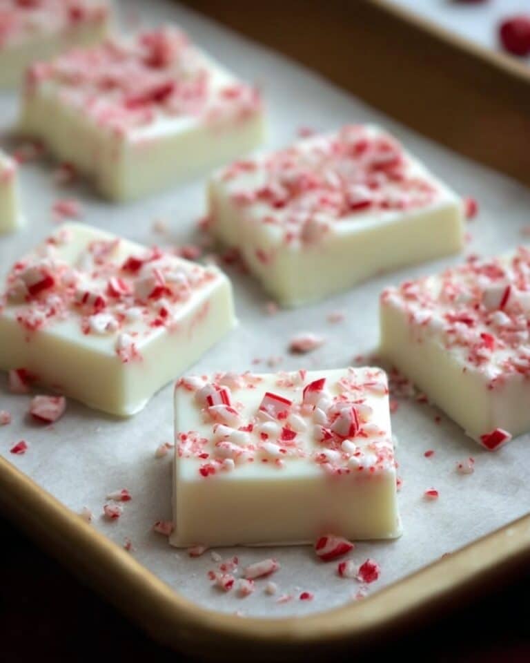 Peppermint Crunch White Chocolate Covered Graham Crackers Recipe