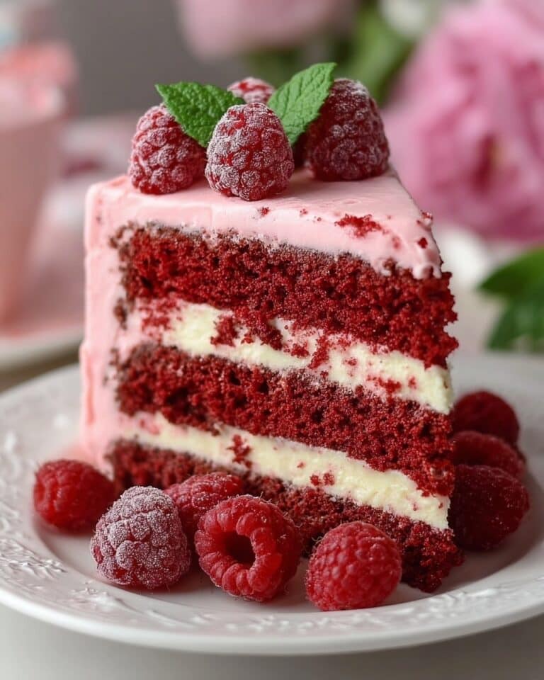 Raspberry Layer Cake Recipe