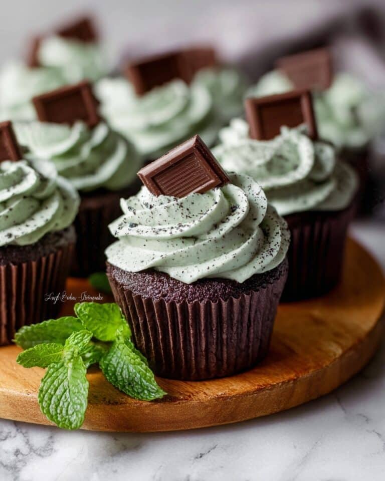 Mint Chocolate Cupcakes Recipe