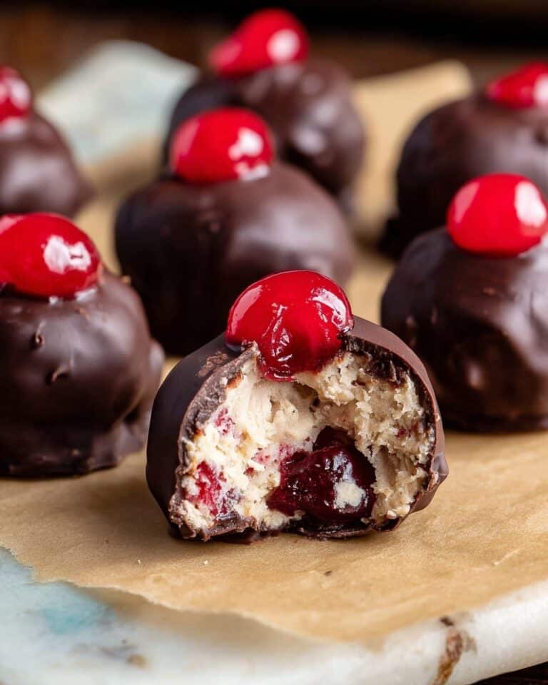 Cherry Bourbon Balls Recipe