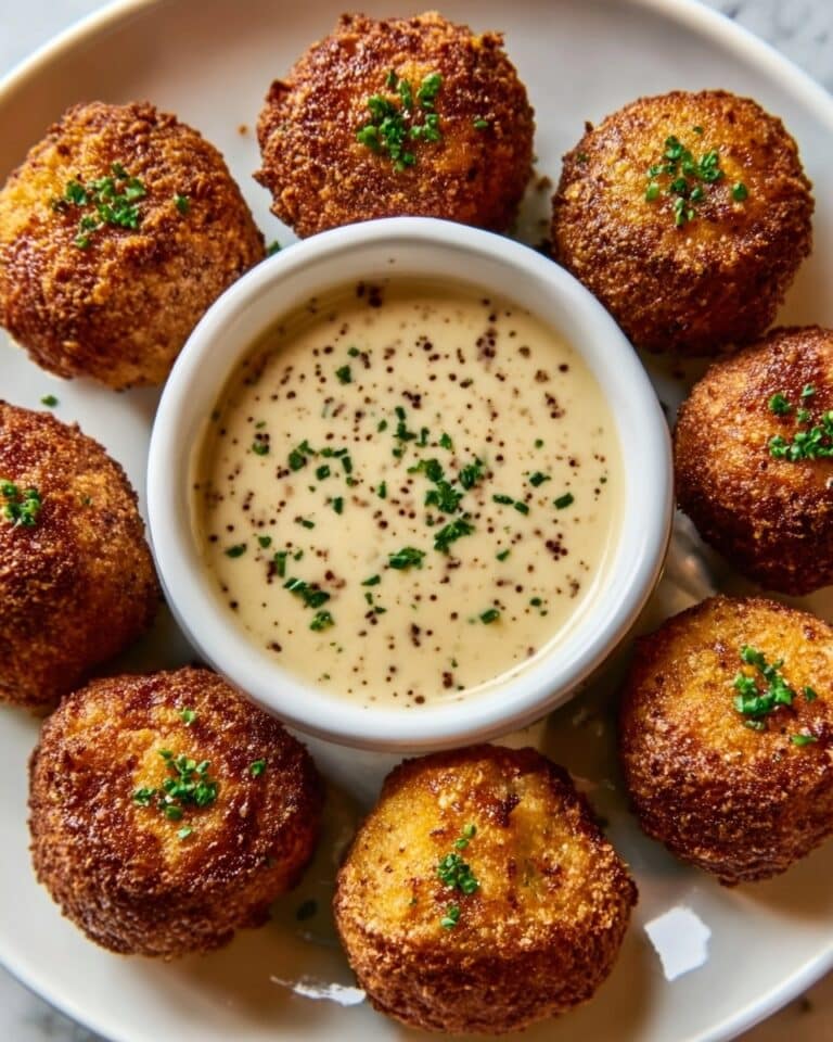 Reuben Balls with Spicy Thousand Island Dipping Sauce Recipe