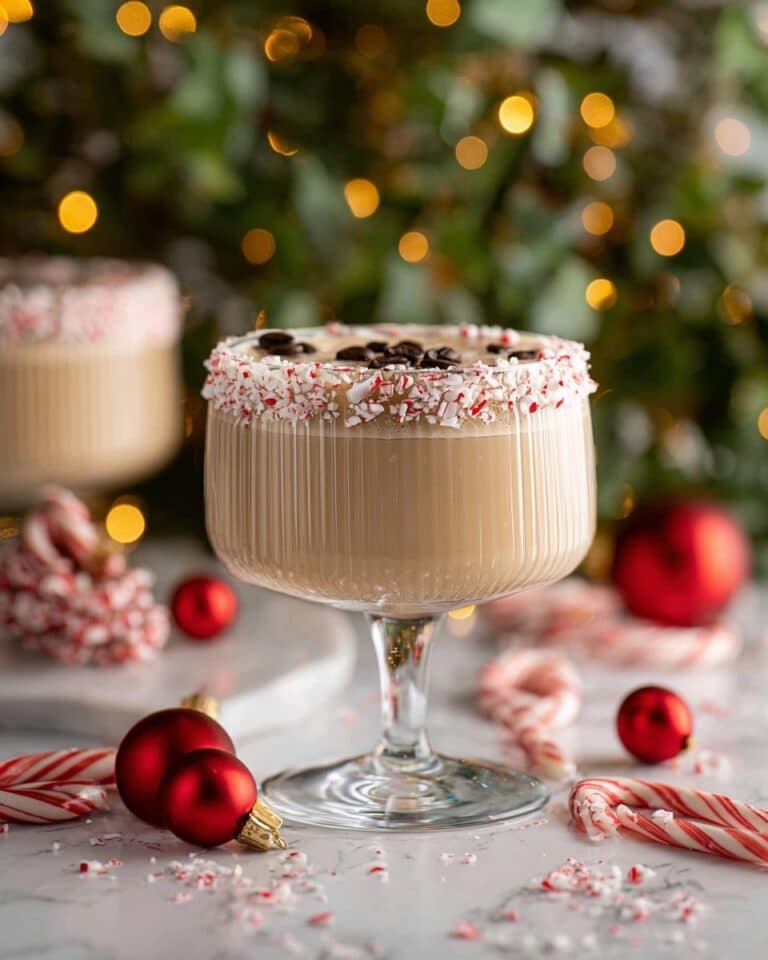 Peppermint Espresso Martinis Recipe