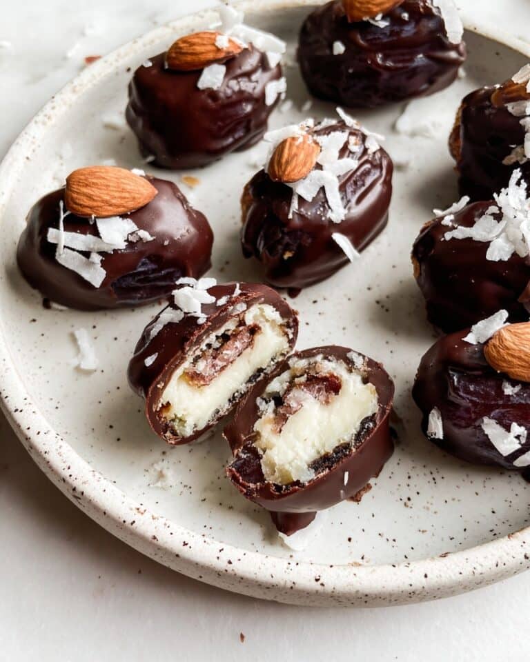 Almond Joy Stuffed Dates Recipe