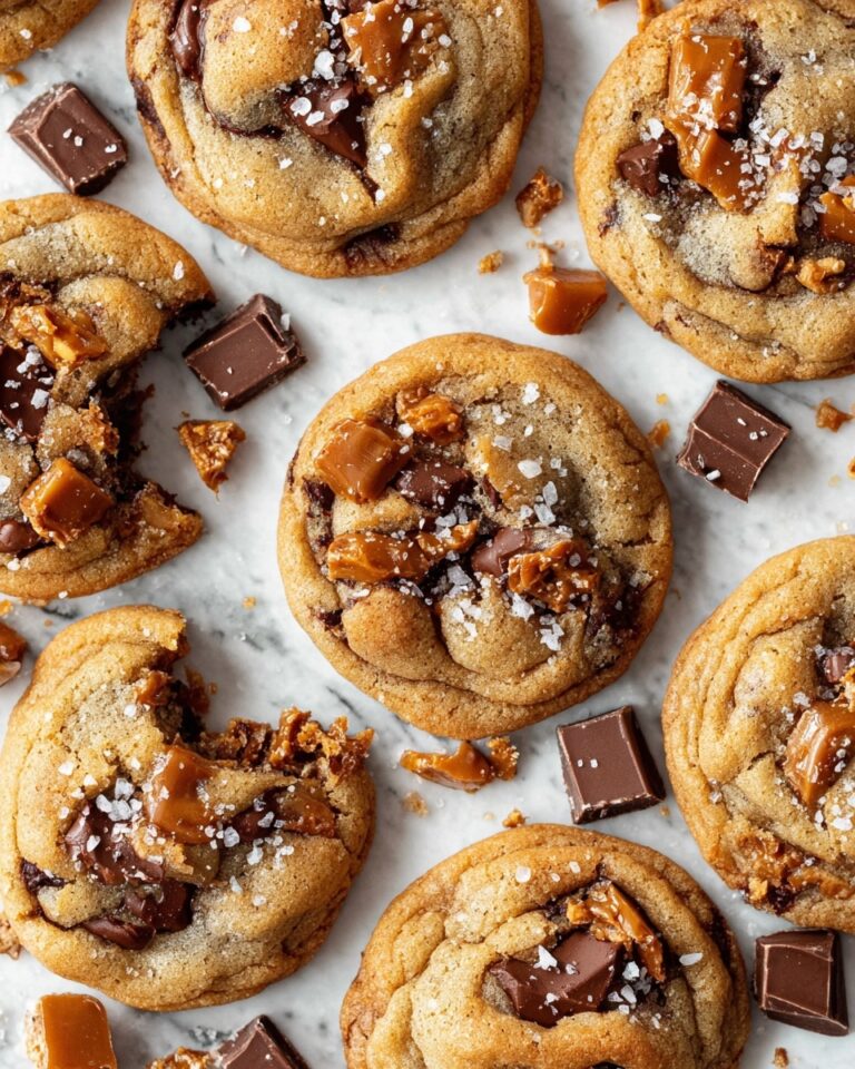 Brown Butter Toffee Cookies Recipe
