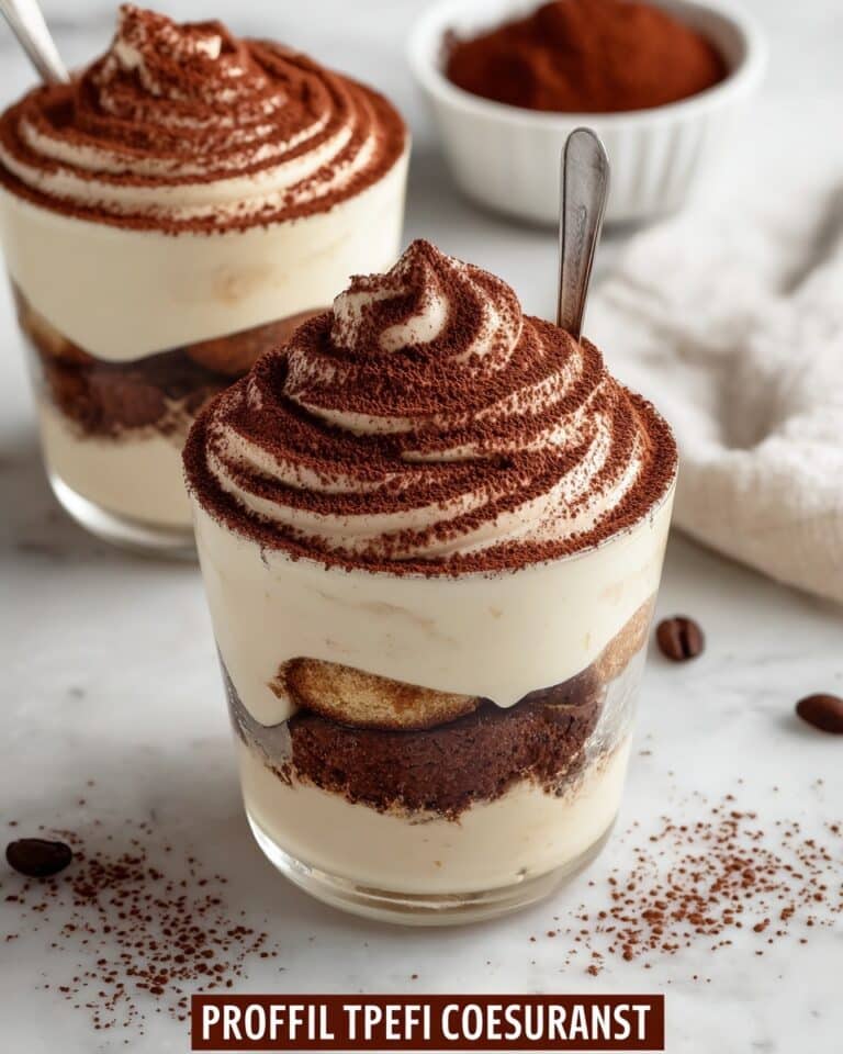Coffee Protein Tiramisu Cups Recipe