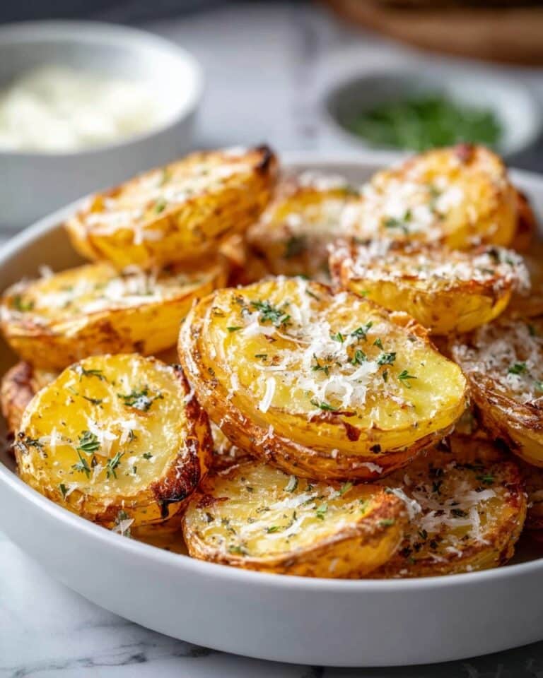 Parmesan Garlic Roasted Potatoes Recipe