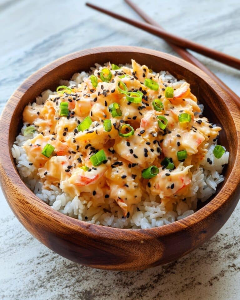 Spicy Crab Sushi Bowls Recipe