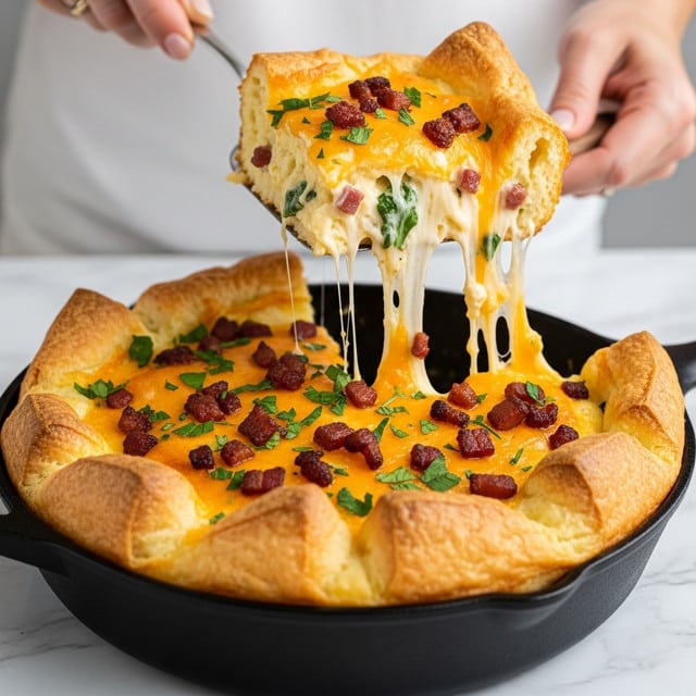 Savory Cheddar & Bacon Dutch Baby Recipe