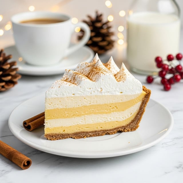 Christmas Eve Cinnamon-Vanilla Custard Pie Recipe