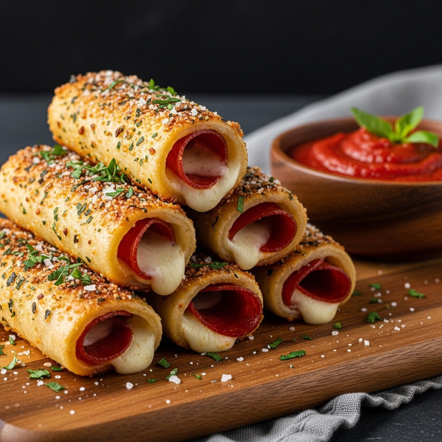 High Protein Pepperoni Pizza Rolls – Cheesy, Crispy & Macro-Friendly Recipe