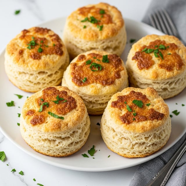 Savory Garlic Parmesan Scones Recipe