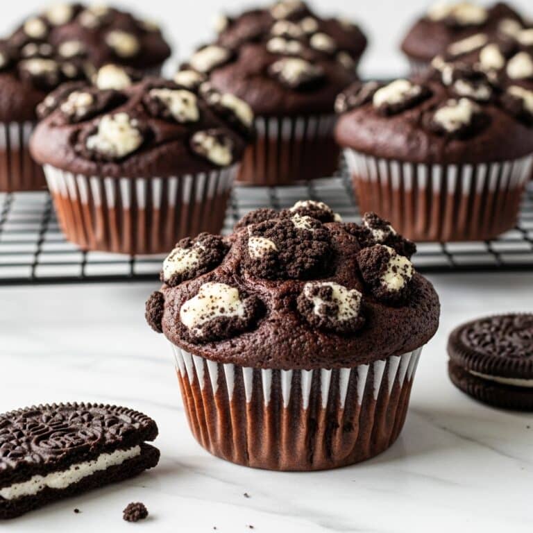 Chocolate Oreo Muffins Recipe