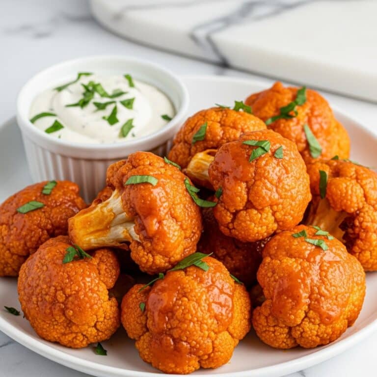 Crispy Buffalo Cauliflower Bites Recipe