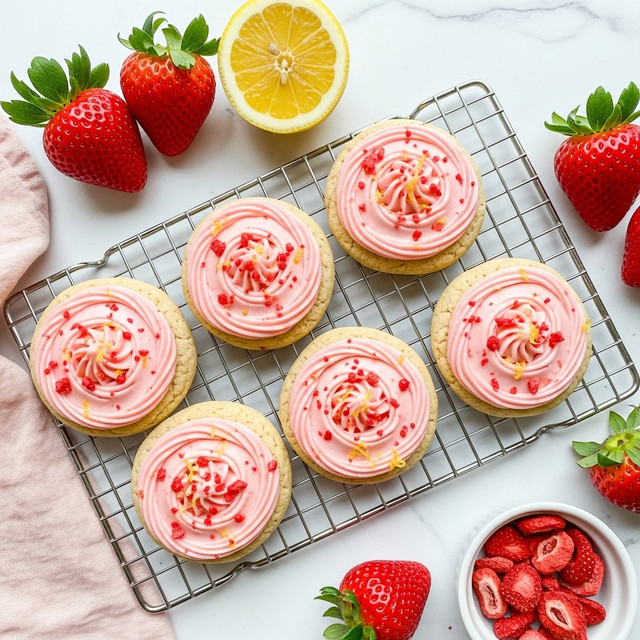 Strawberry Lemonade Cookies Recipe
