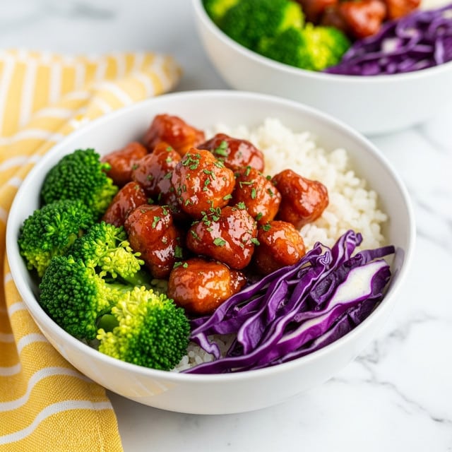 Hot Honey Chicken & Rice Bowls Recipe