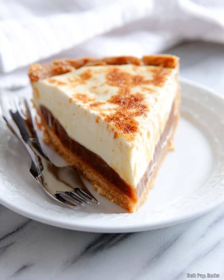 Caramel Dulce de Leche Creme Brulee Pie Recipe