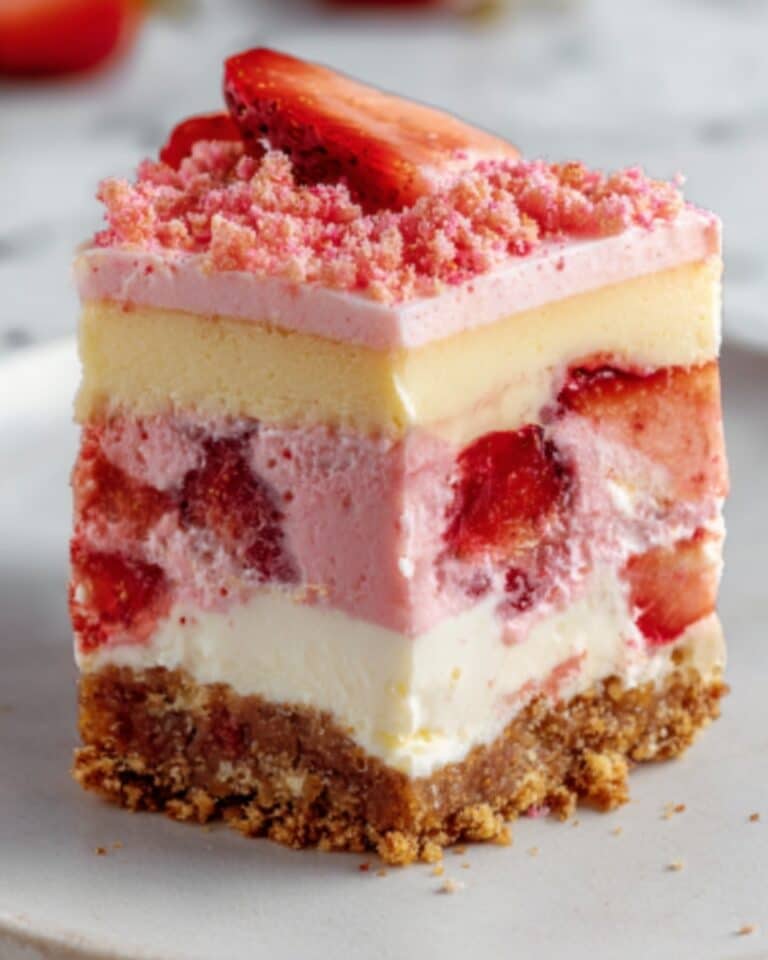 Strawberry Shortcake Cheesecake Recipe