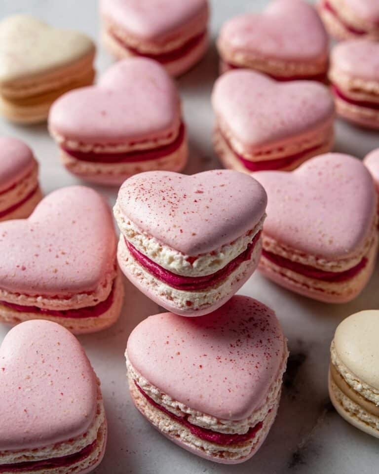 Heart-Shaped Macarons Recipe