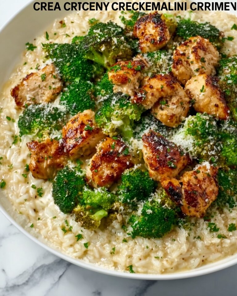 Creamy Parmesan Chicken and Broccoli Rice Recipe