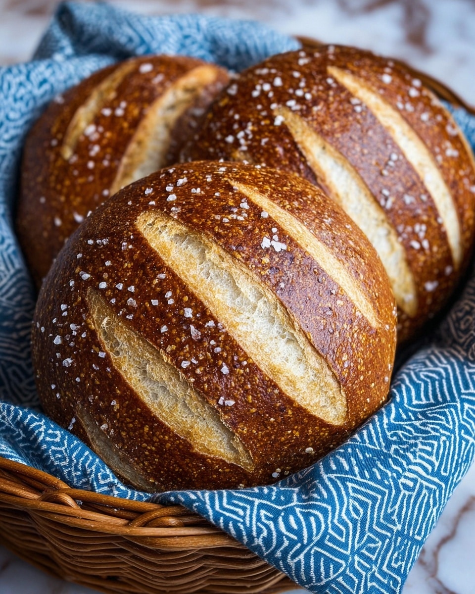 Homemade Pretzel Bread Recipe - Recipe Image