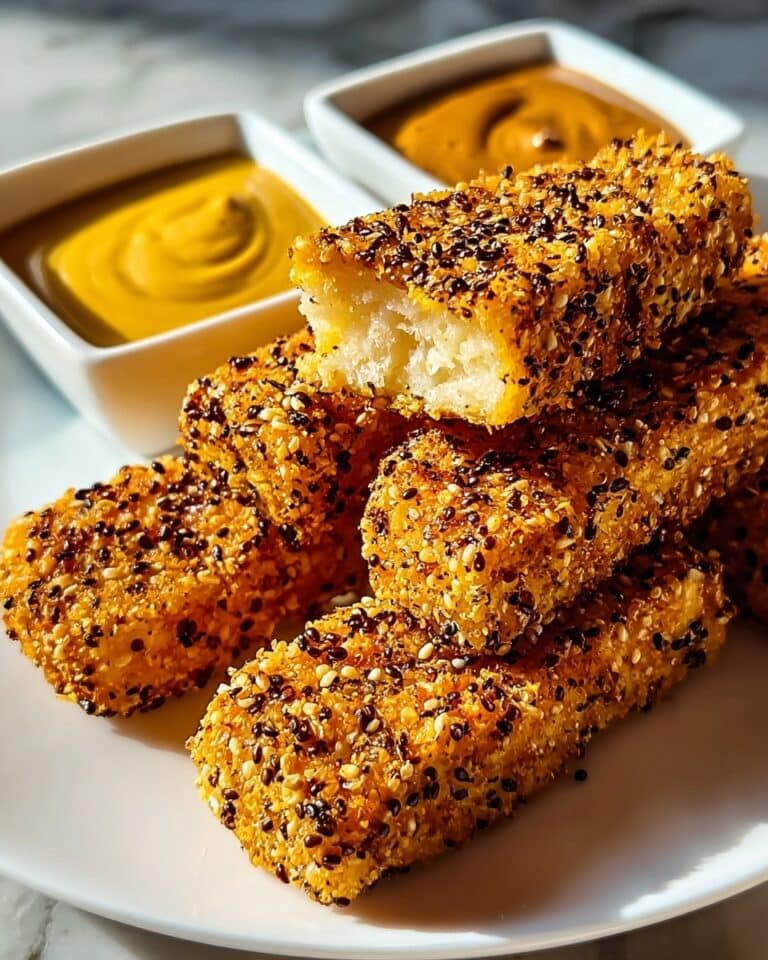 Crispy Baked Honey Mustard Tofu Tenders Recipe