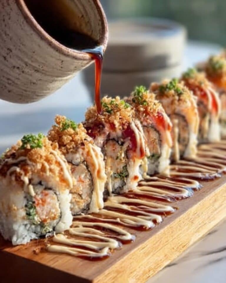 Crunch Roll Sushi Recipe