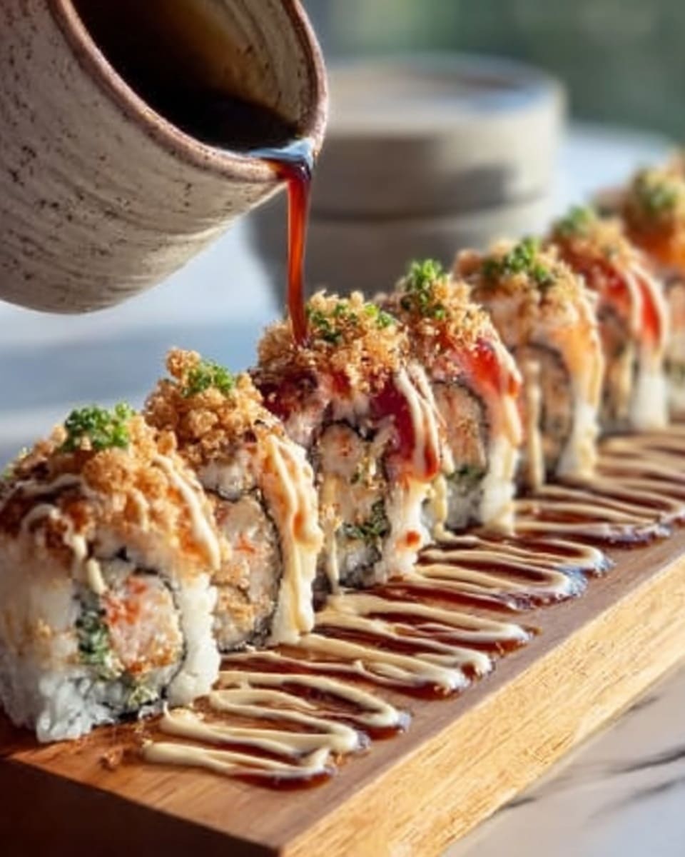 Crunch Roll Sushi Recipe - Recipe Image