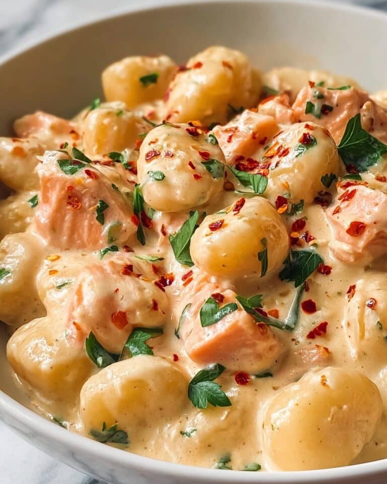 Juicy Smoked Salmon Gnocchi Recipe