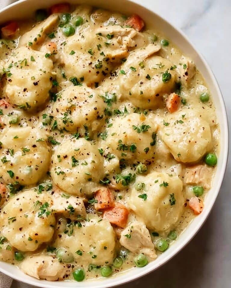 30-Minute Chicken and Dumplings with Biscuits Recipe