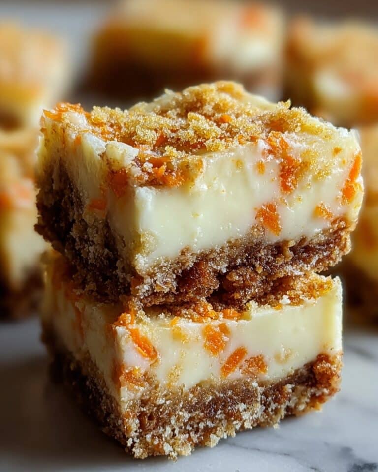 Irresistibly Indulgent Carrot Cake Cream Cheese Bars Recipe