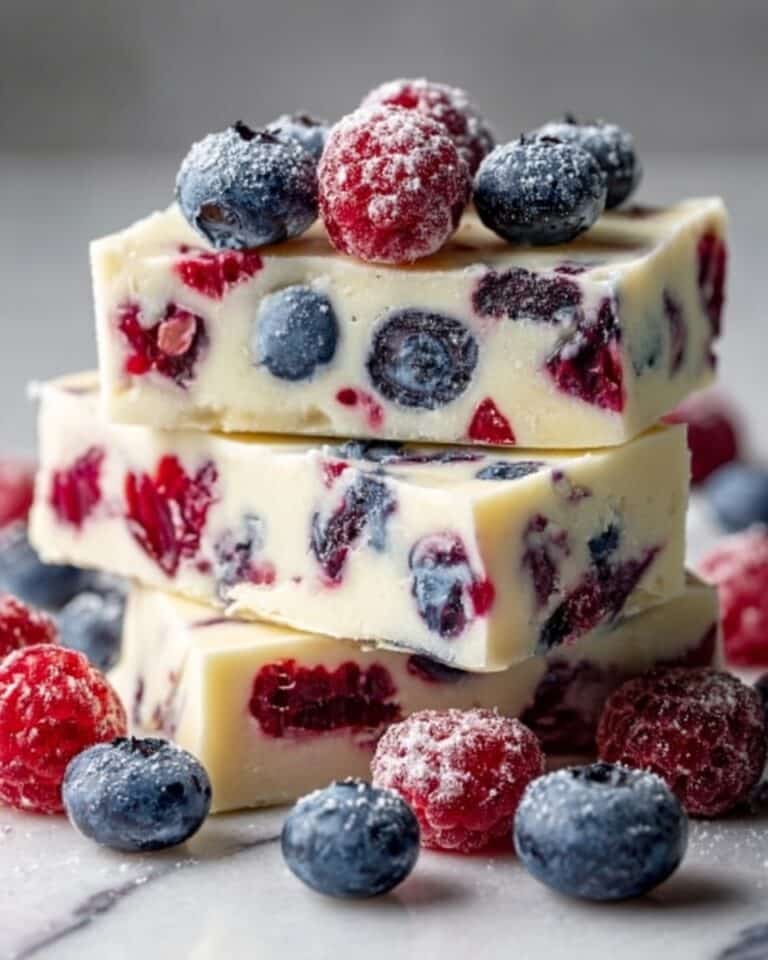 Yogurt Bark with Berries Recipe