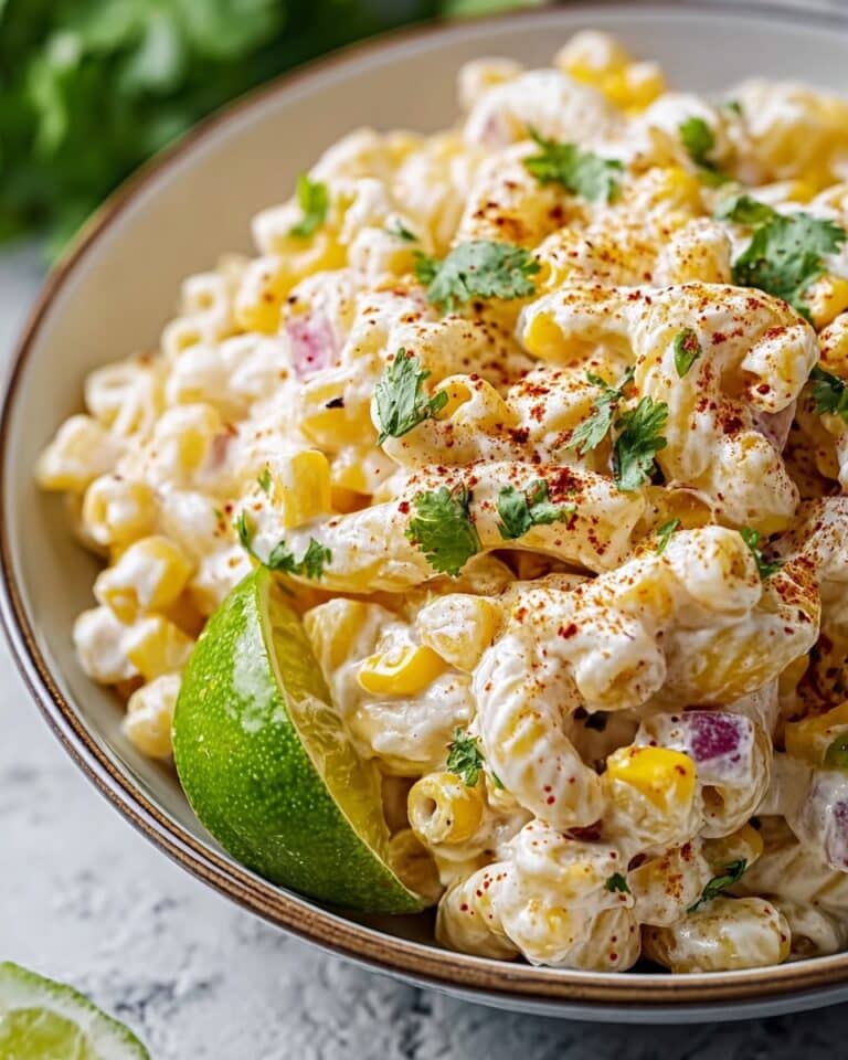 Mexican Street Corn Pasta Salad Recipe