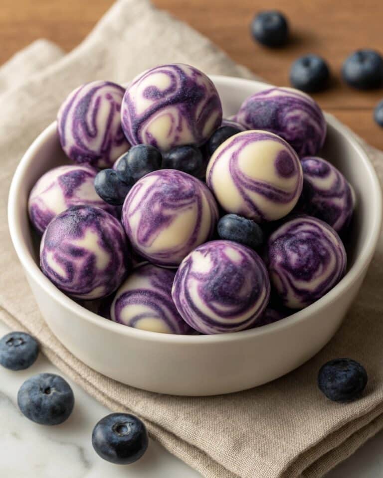 Blueberry Greek Yogurt Bites Recipe