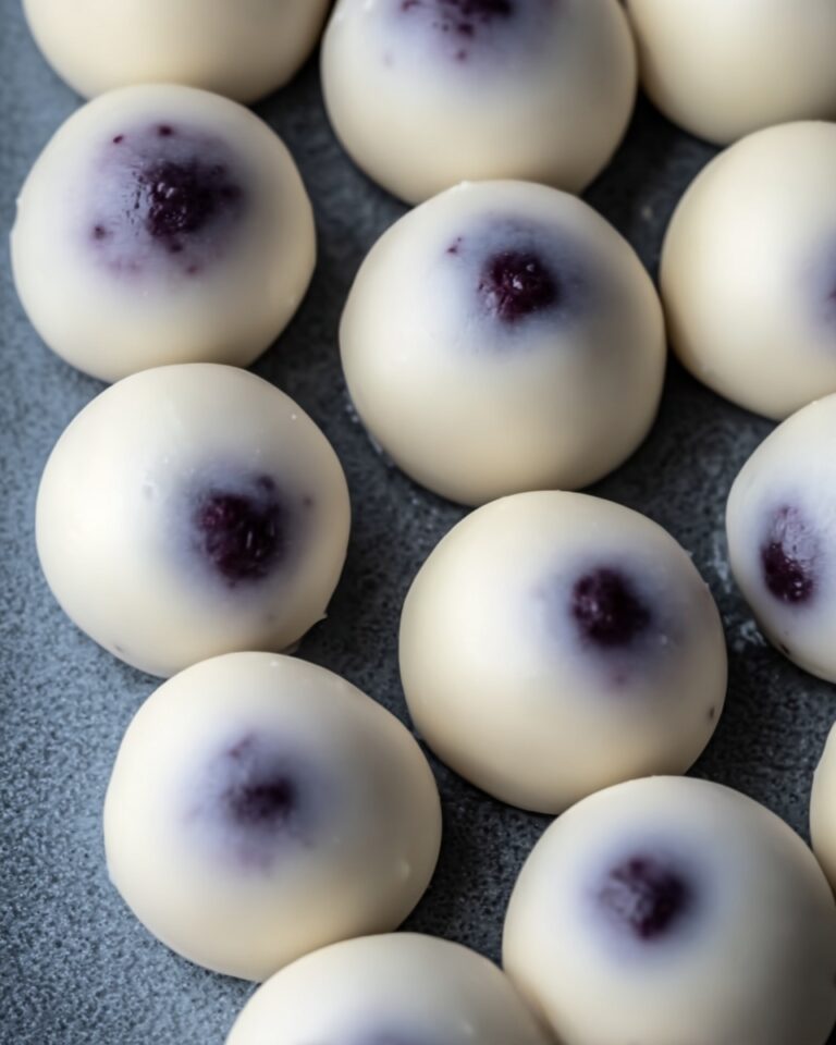 Quick Frozen Greek Yogurt Blueberry Bites Recipe